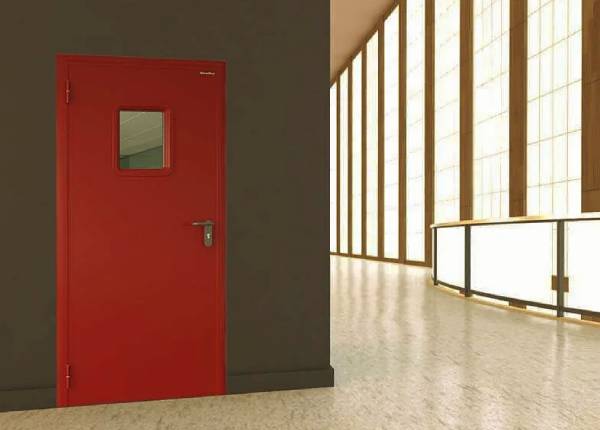 Противопожарная дверь на производстве в Лобне