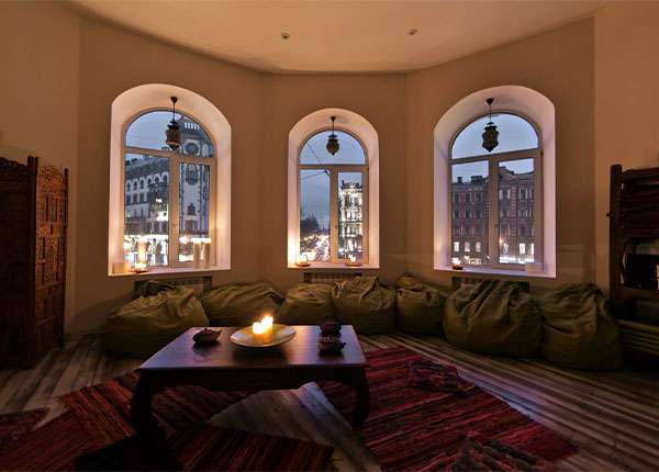 Остекление квартиры арочными окнами в Лобне